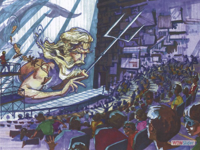 Blue Planet Adventure Aquarium - Virtual Tank 4D Theater