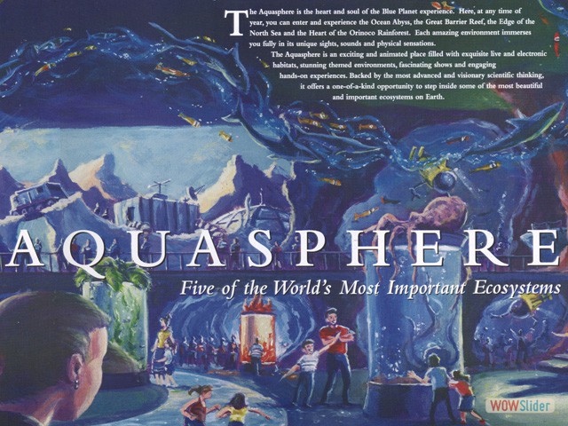 Blue Planet Adventure Aquarium - Aquasphere