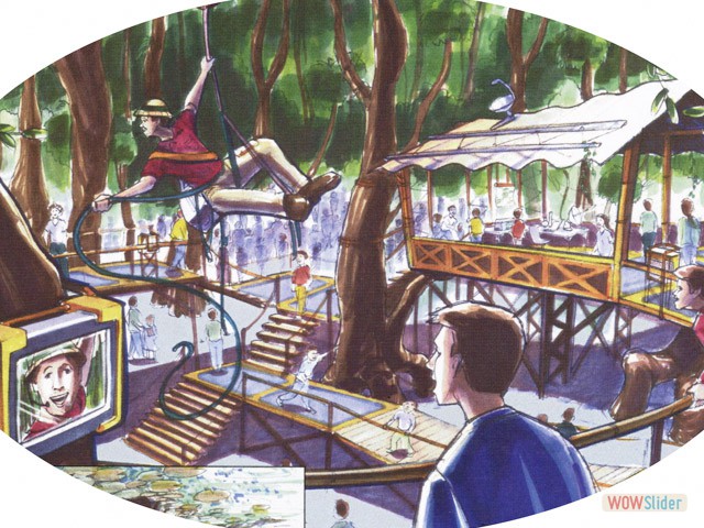 Blue Planet Adventure Aquarium - Rain Forest