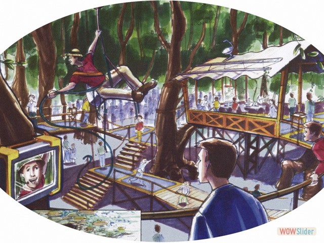 Blue Planet Adventure Aquarium - Rain Forest