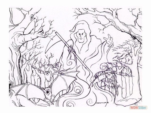 Theatre Projection For Evens Sutherland - Concept Art