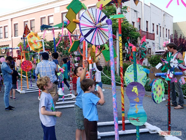 Whirligig Installation