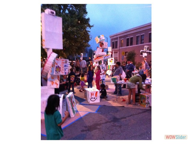 Graffiti Totem Installation